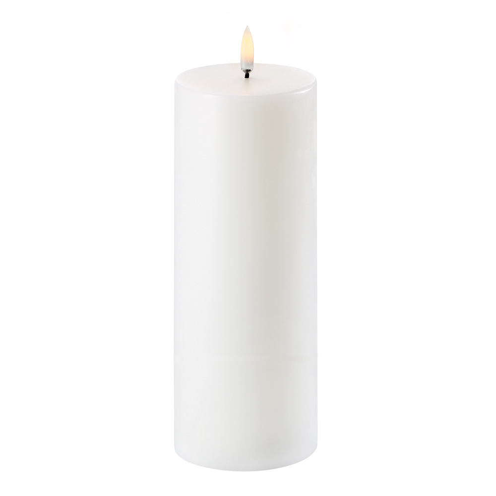 Uyuni Lighting - Uyuni LED Pöytäkynttilä 7,8x20,3 cm Valkoinen