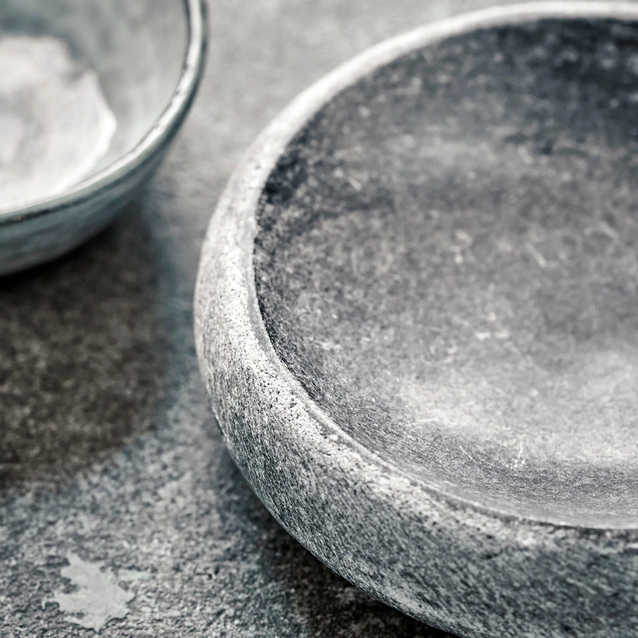 House Doctor Mult Marmorikulho 15 cm Harmaa