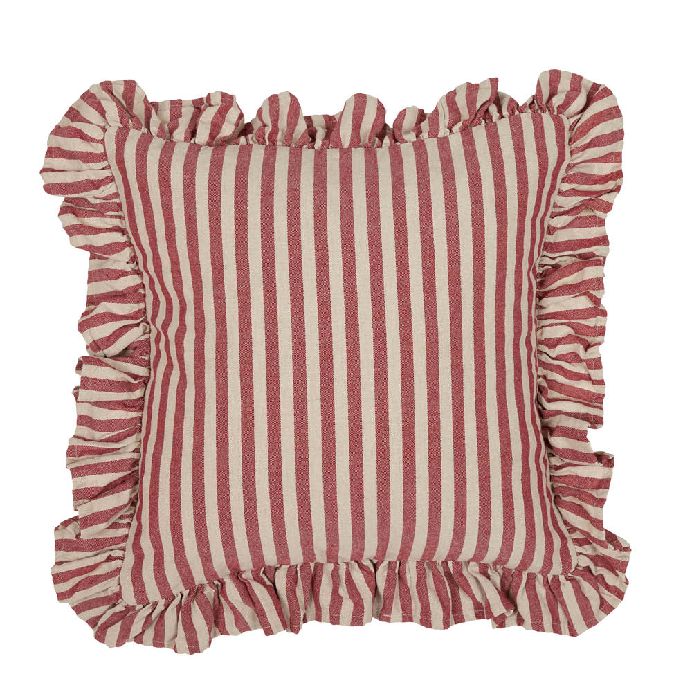 Fondaco Svea kuddfodral 48x48 cm röd