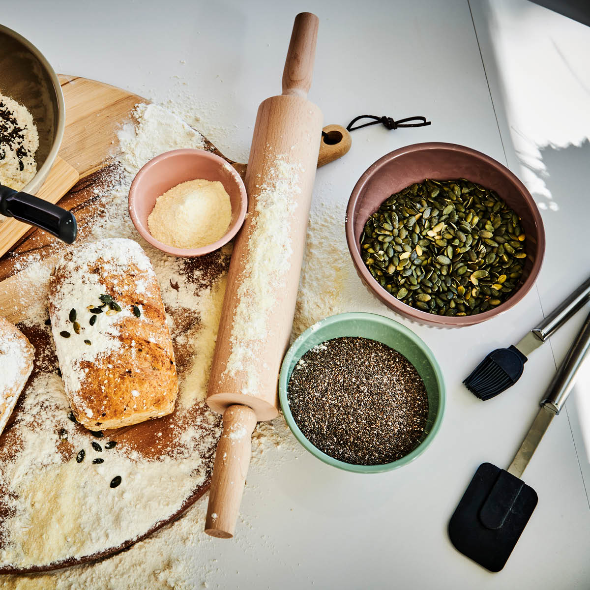 Modern House Rix Ballongvisp 30 Nylon Svart