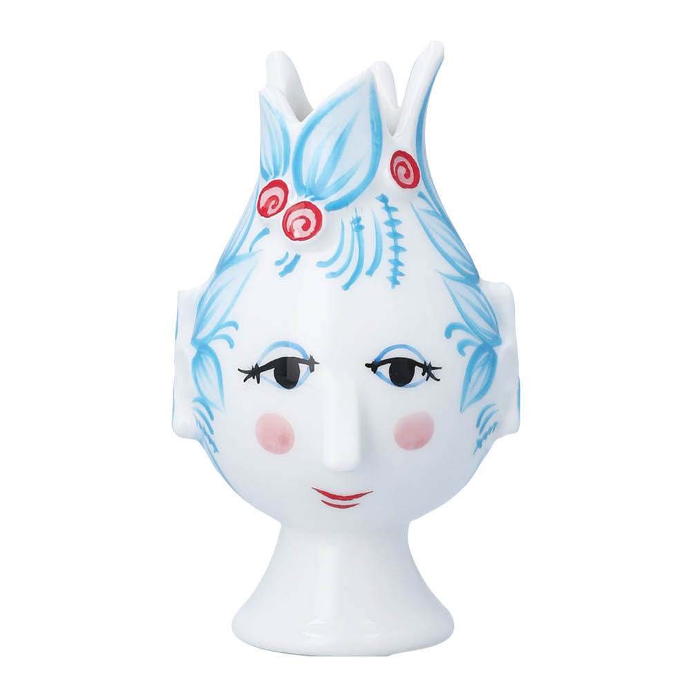 Bjørn Wiinblad Titania ljusstake 11,5 cm ljusblå