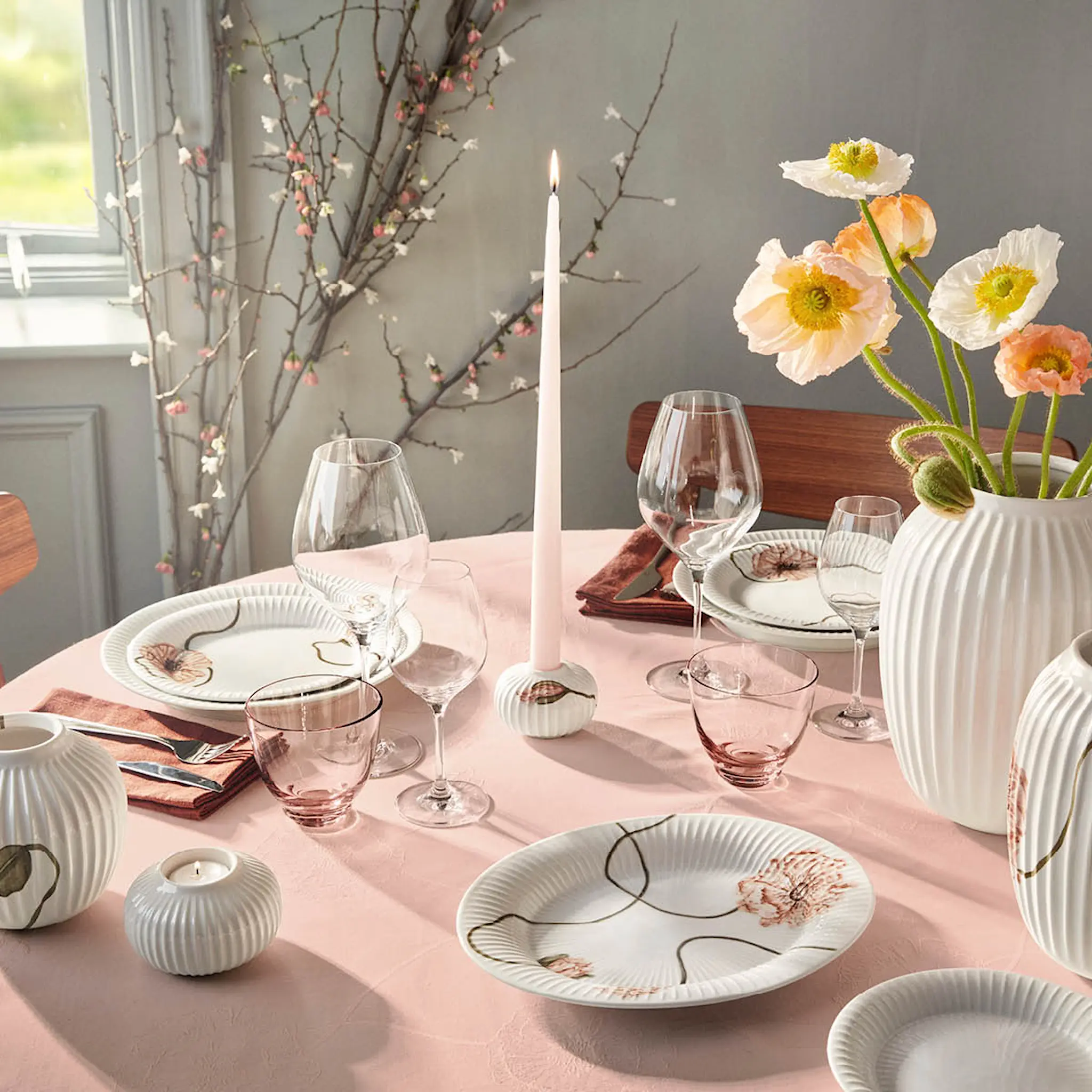 Kähler Hammershøi Poppy Lautanen 22 cm