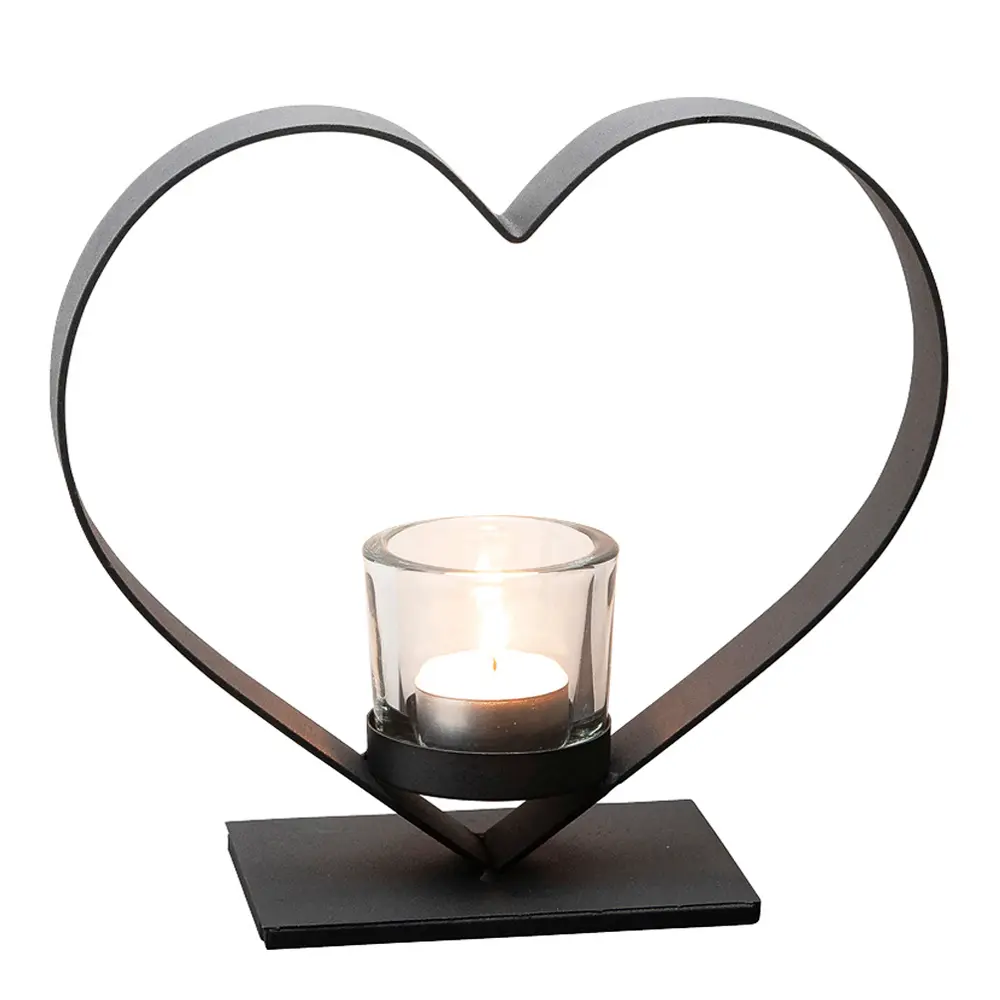 Heda Kynttilänjalka Sydän 21 cm