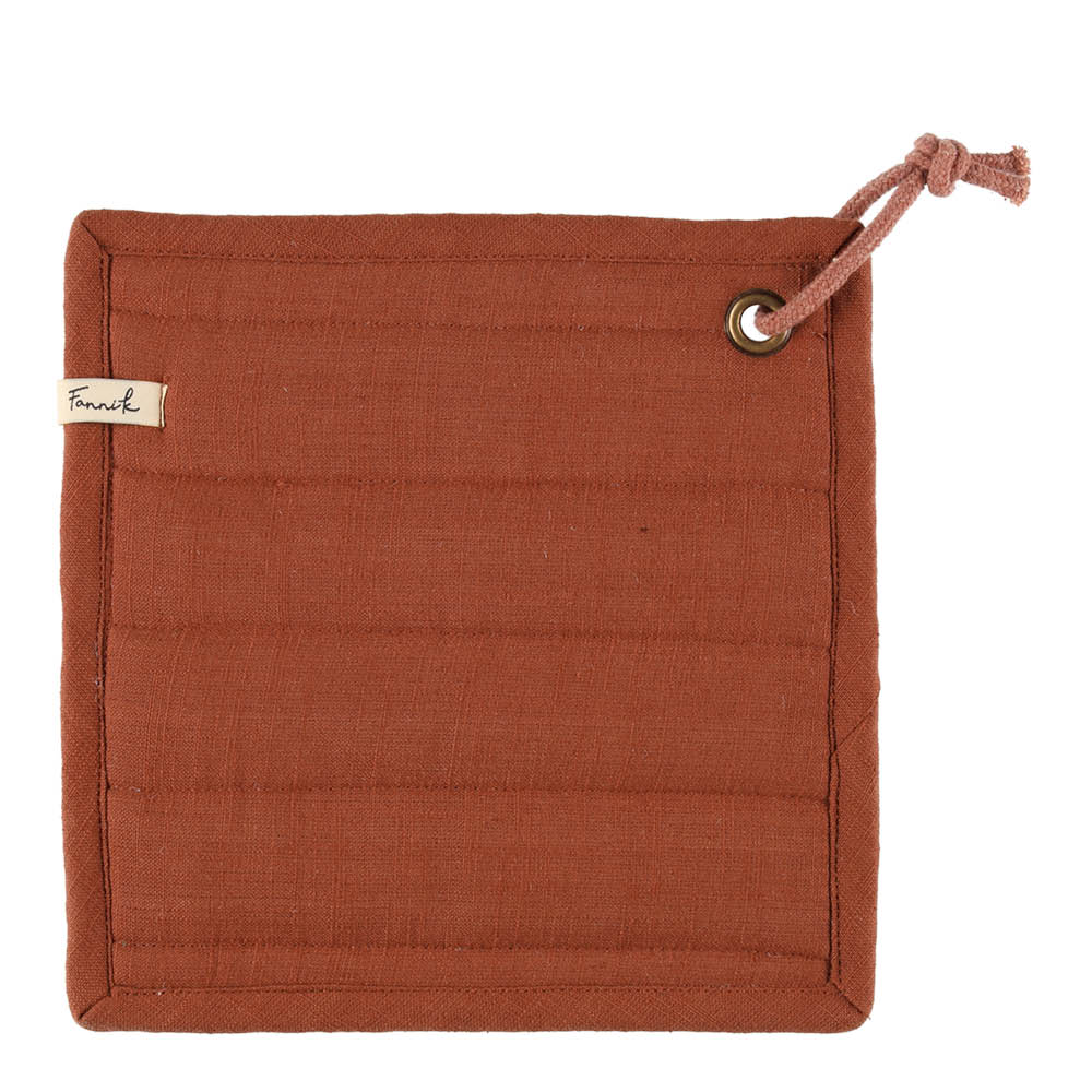 Fanni K - Raitti Patalappu 24x24 cm Cashew-ruskea
