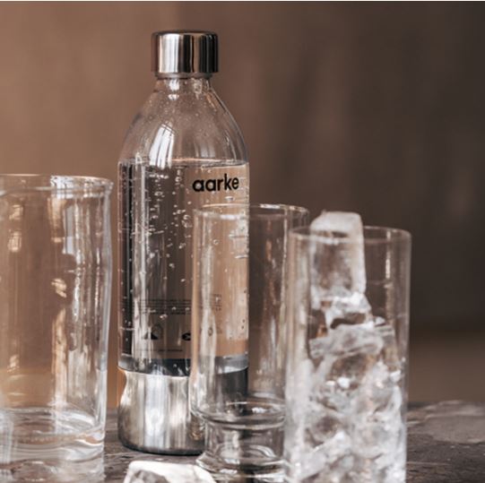 Aarke Aarke PET-pullo 80 cl Kiillotettu teräs