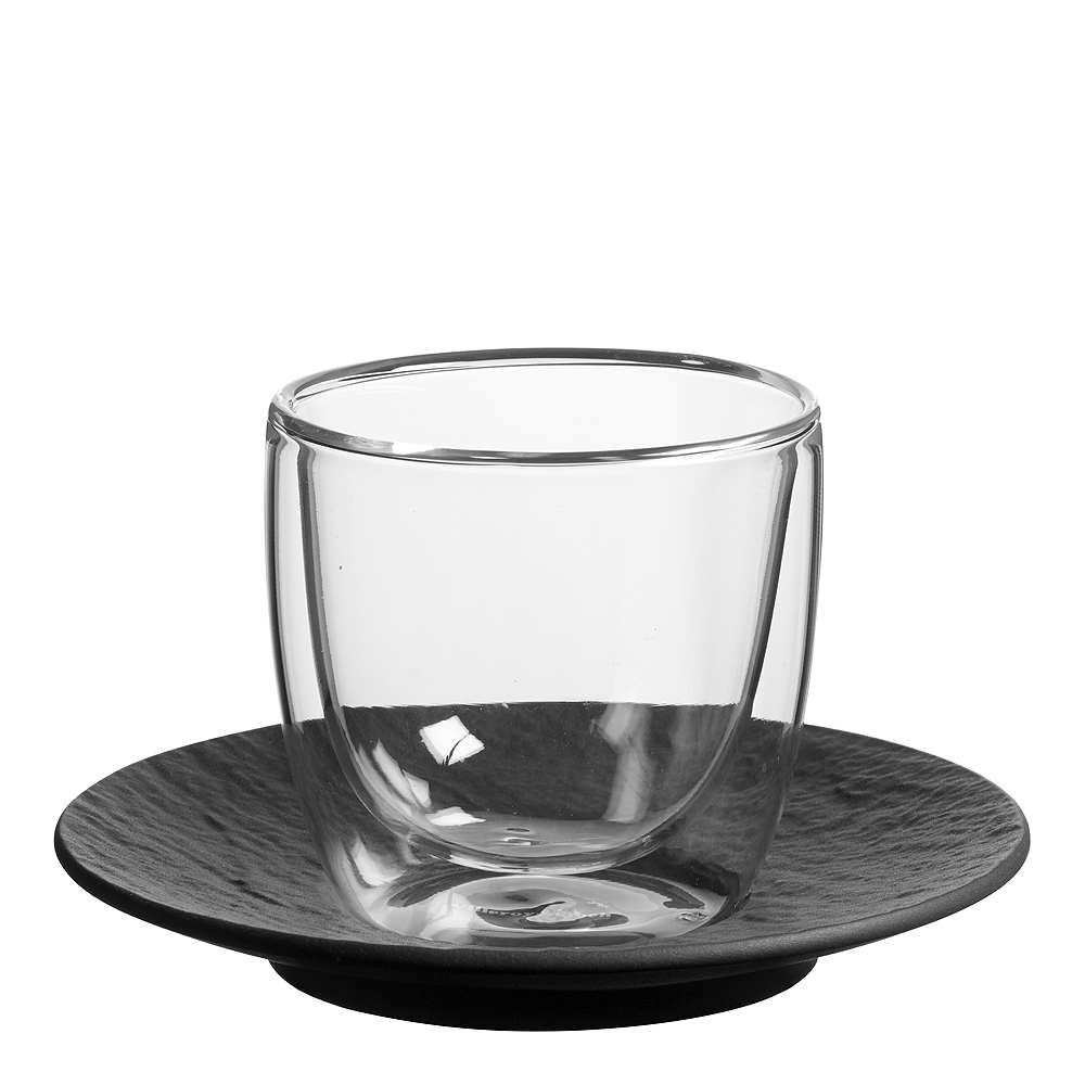 Villeroy & Boch Manufacture Rock Fat till Tumbler liten 12 cm Svart