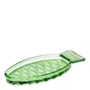 Fish & Fish serveringsfat N°1 23x10 cm grön