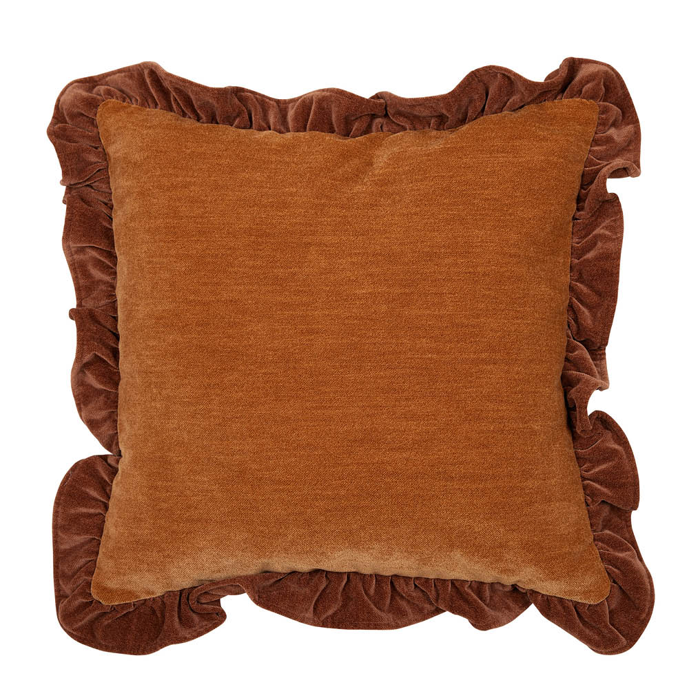 Fondaco Selma kuddfodral 50x50 cm rost