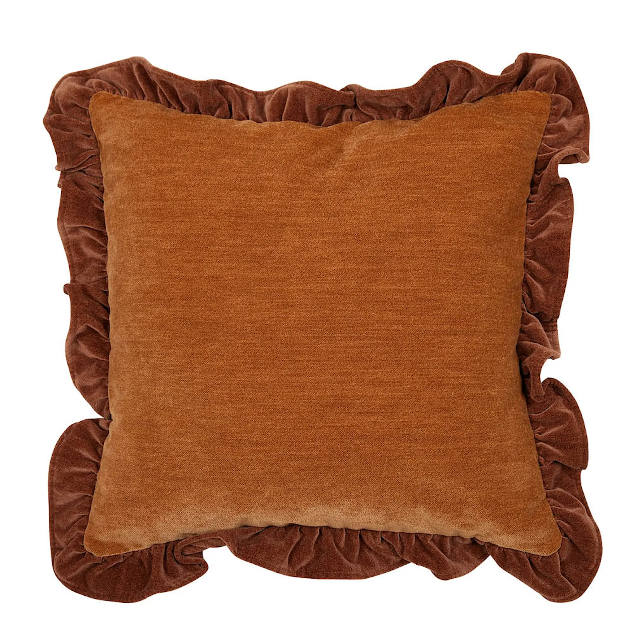 Fondaco Selma kuddfodral 50x50 cm rost
