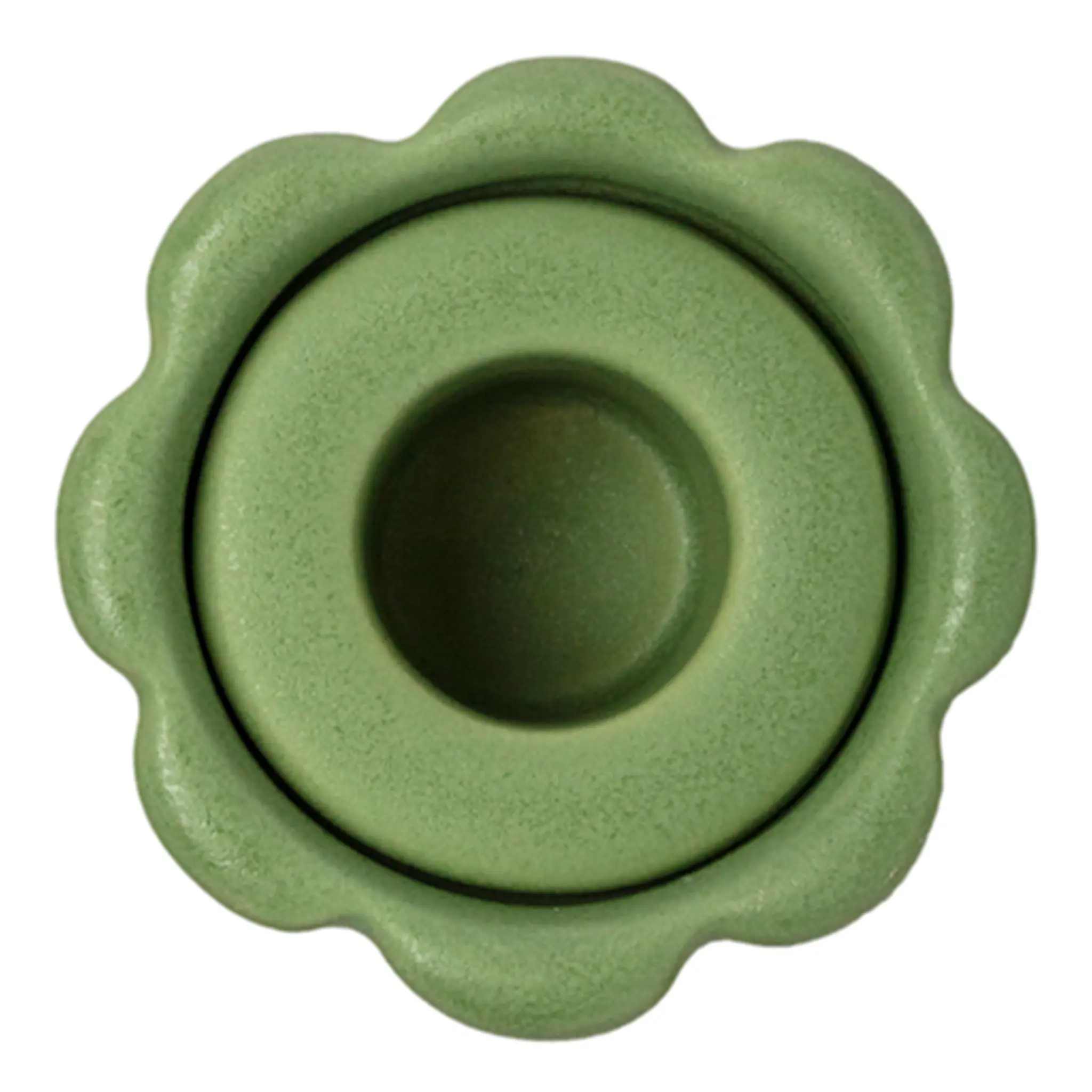 PotteryJo Birgit Vas/Ljusstake 17 cm Olive