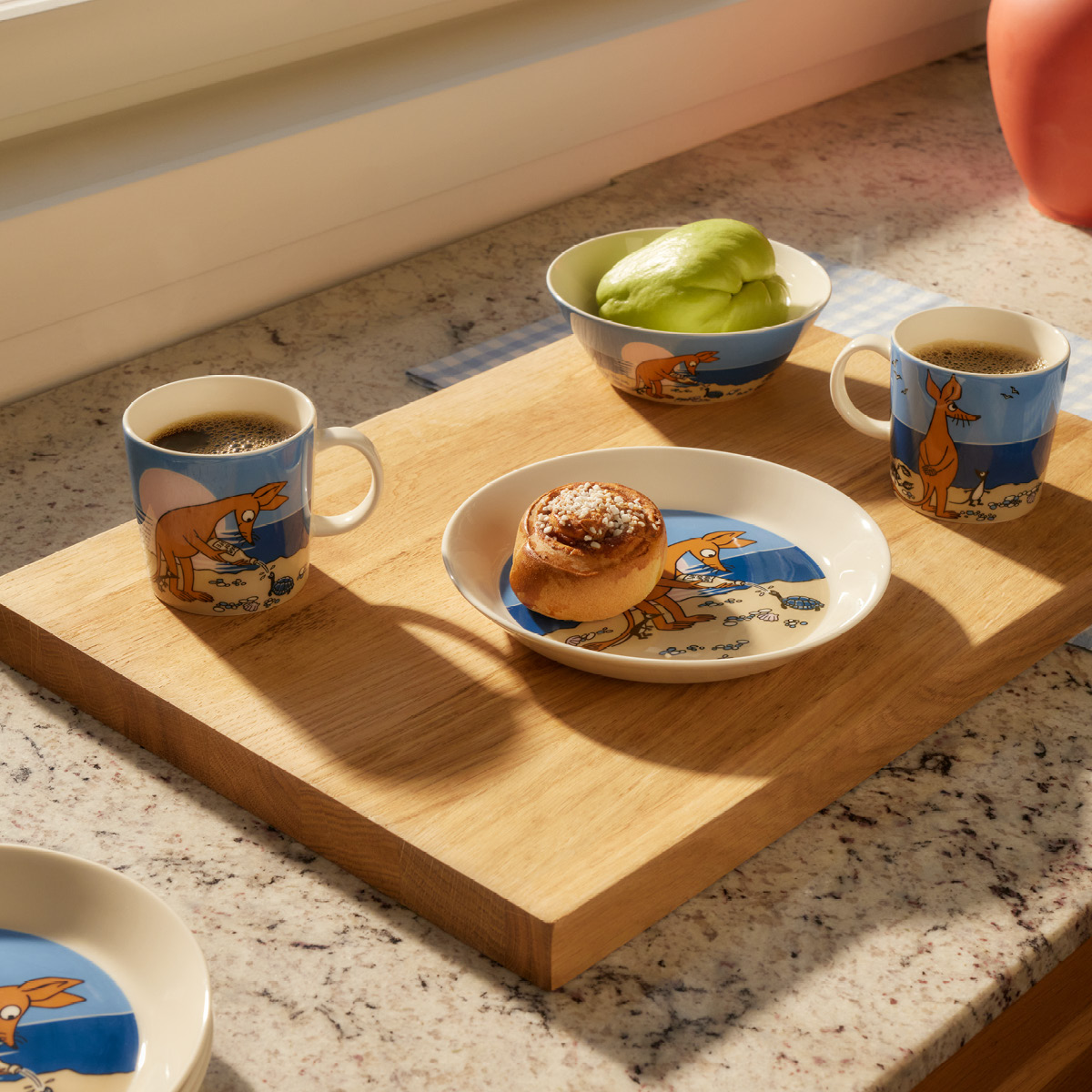 Moomin Arabia Mummikopp 30 cl Sniff blå