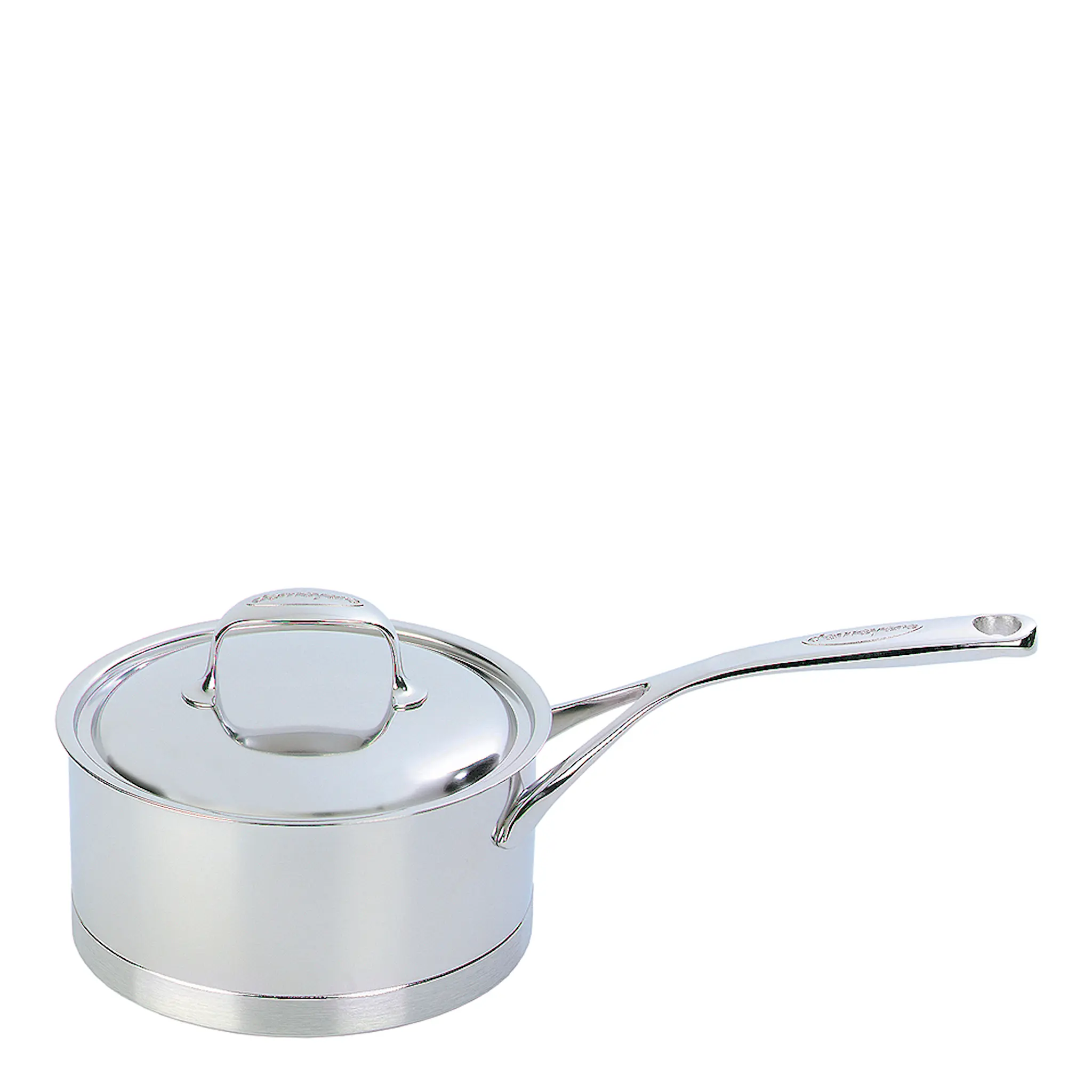 Demeyere Atlantis 7 kastrull med lock 18 cm 2,2 L rostfritt stål