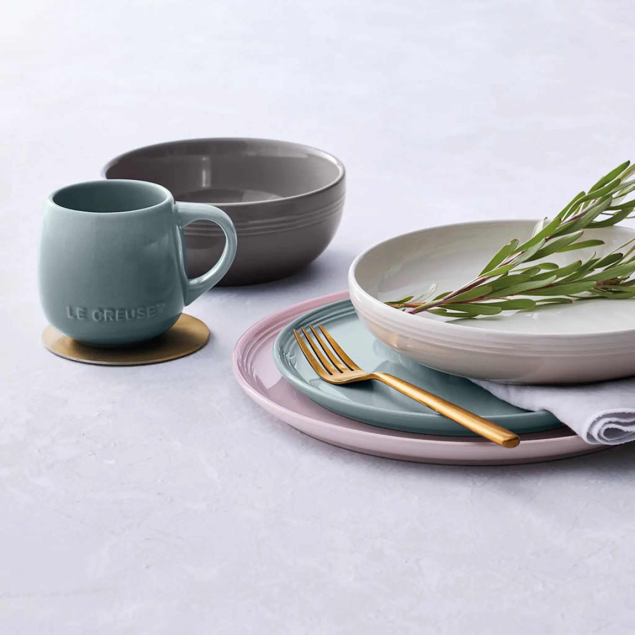 Le Creuset Coupe Collection Djup Tallrik 16 cm Flint