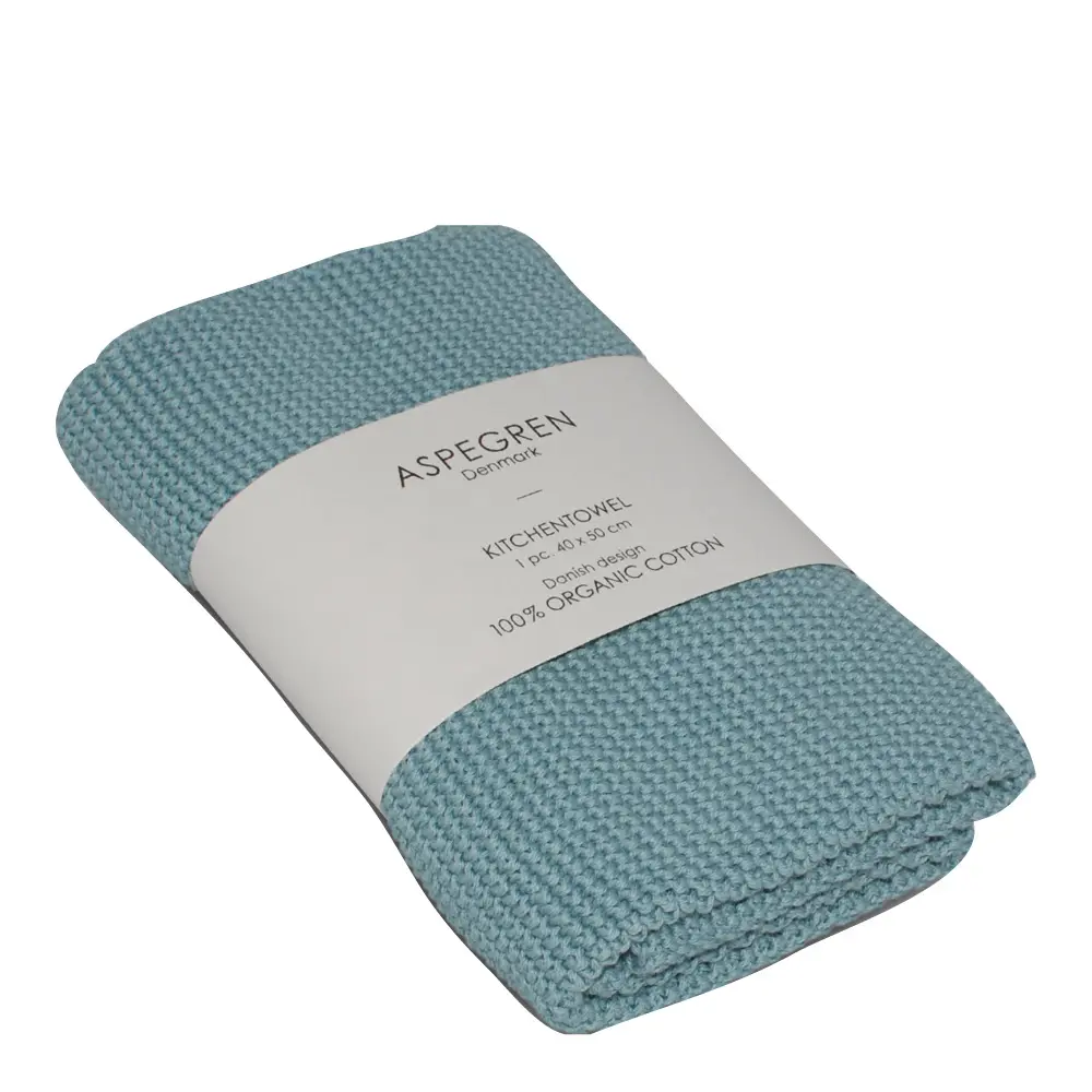 Solid Keittiöpyyhe 40x50 cm Blue Haze