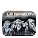 Bricka The Three Wise Monkeys 33x43 cm Svart