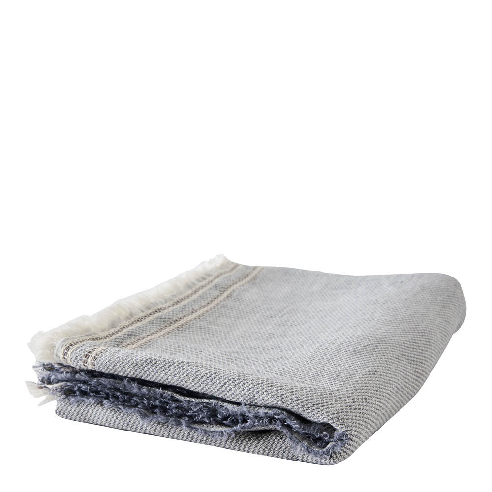 Tell Me More Leonie pläd 135x200 cm blå