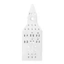 Urbania ljuslykta 20 cm Kyrktorn vit
