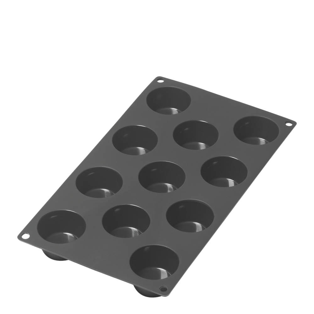 Lékué Silikonform för mini-muffins 11 hål svart