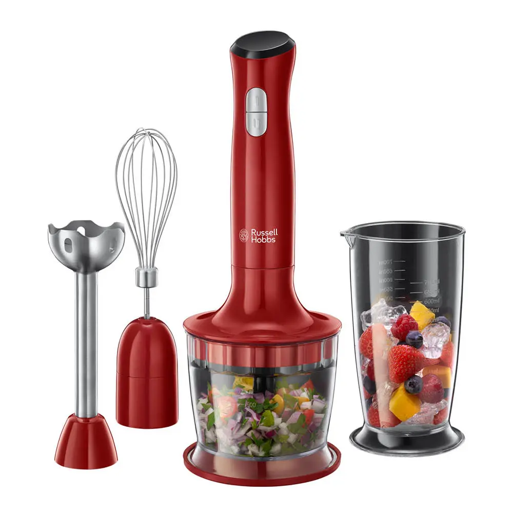 Desire sauvasekoitin 3-in-1 500W punainen