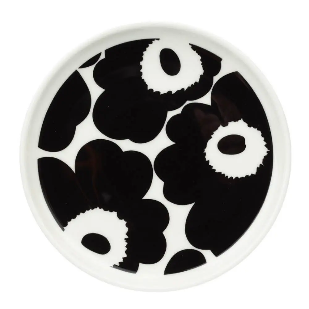Oiva Unikko fat 13,5 cm svart/hvit