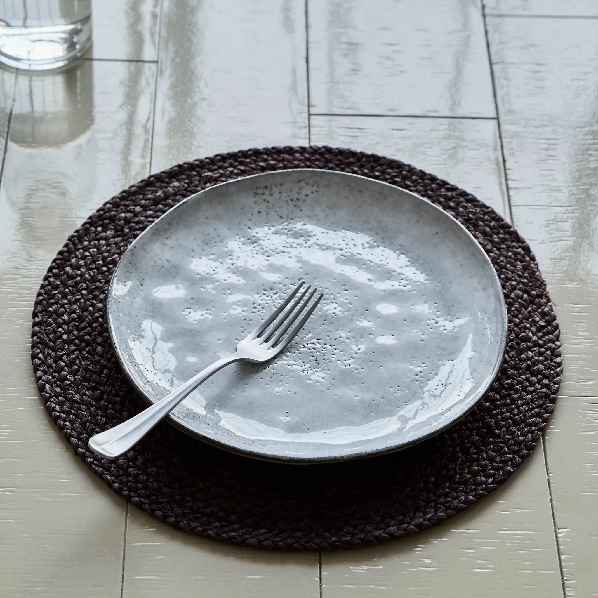 House Doctor Circle pöytätabletti 38 cm 4 kpl suklaa