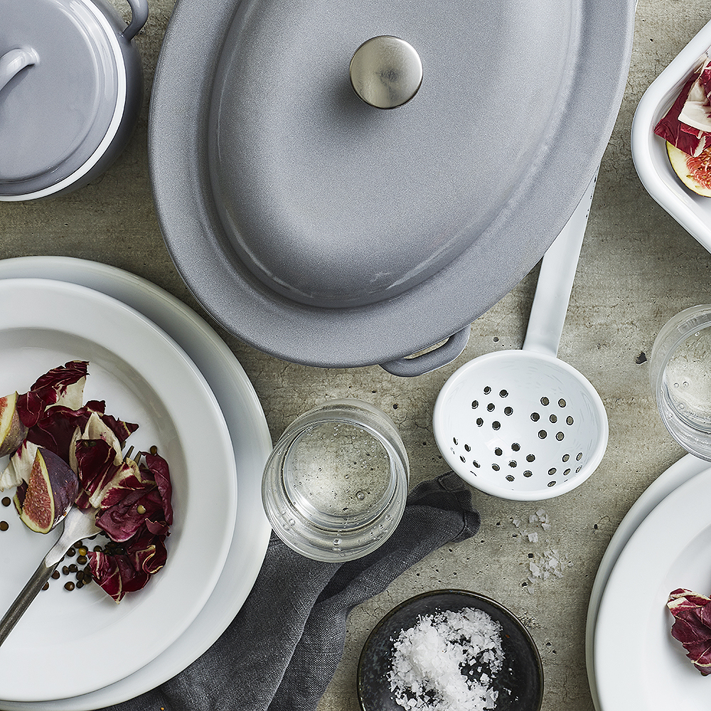 Kockums Jernverk Tallerken 24 cm grå