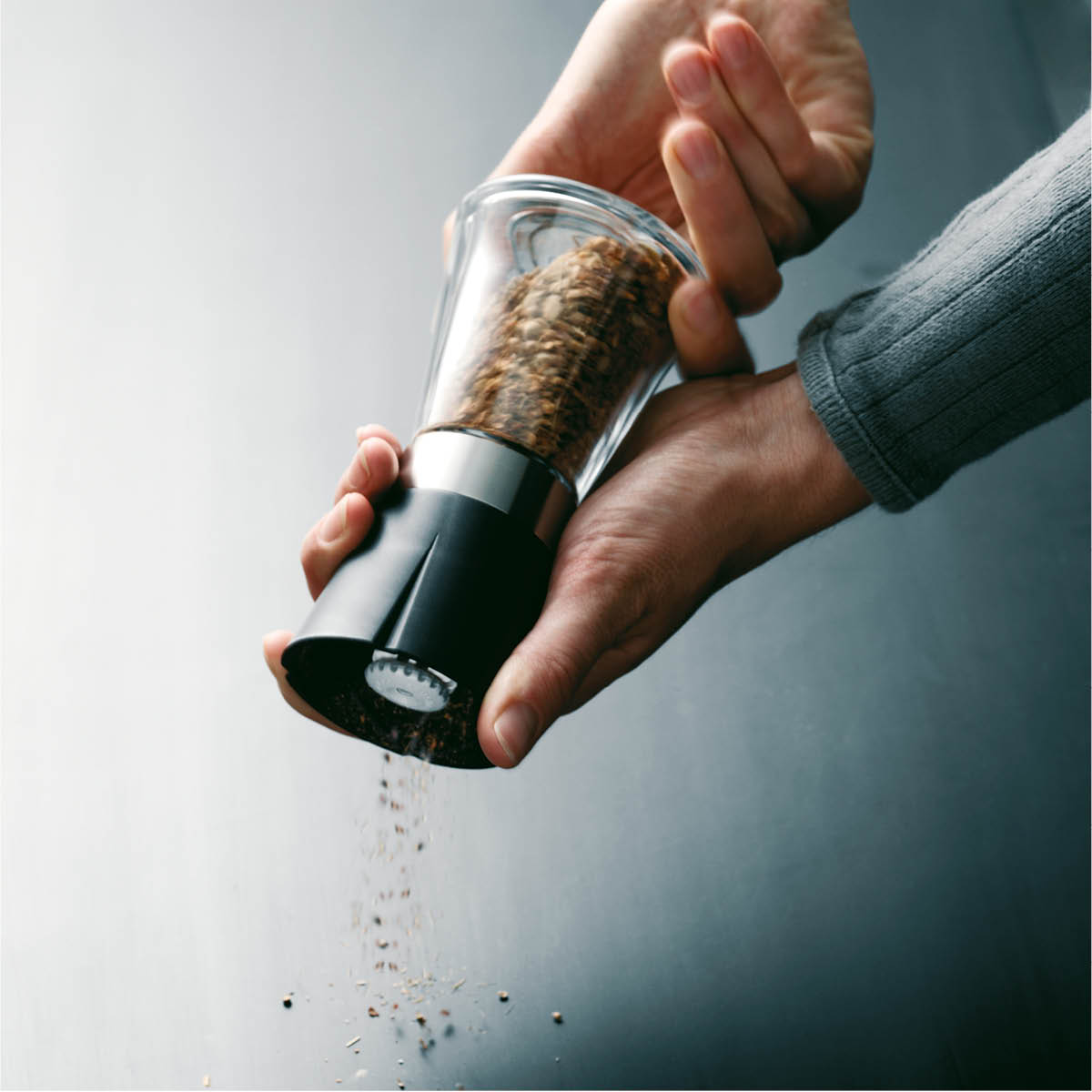 Rosendahl Grand Cru Maustemylly 14,5 cm Musta/Teräs