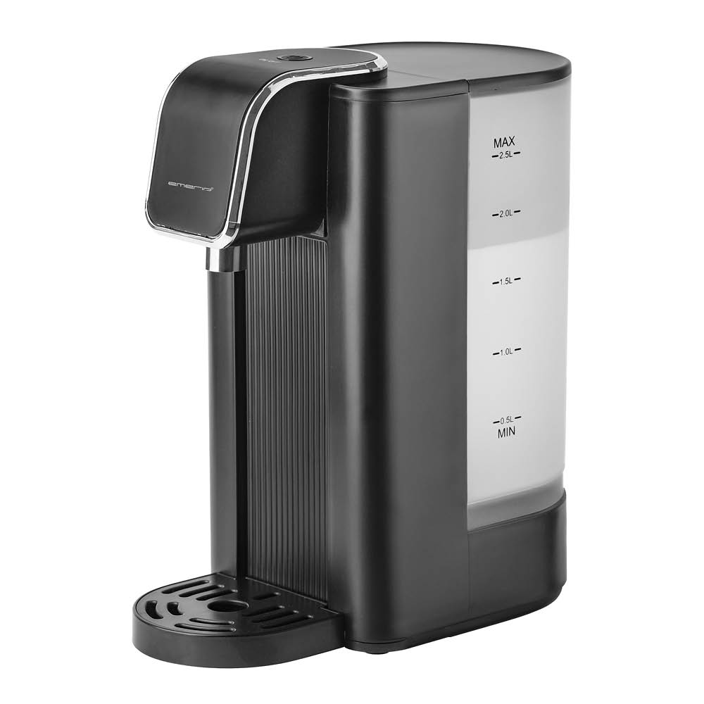 EMERIO - Kuumavesiautomaatti 2,5 L 2600 W musta