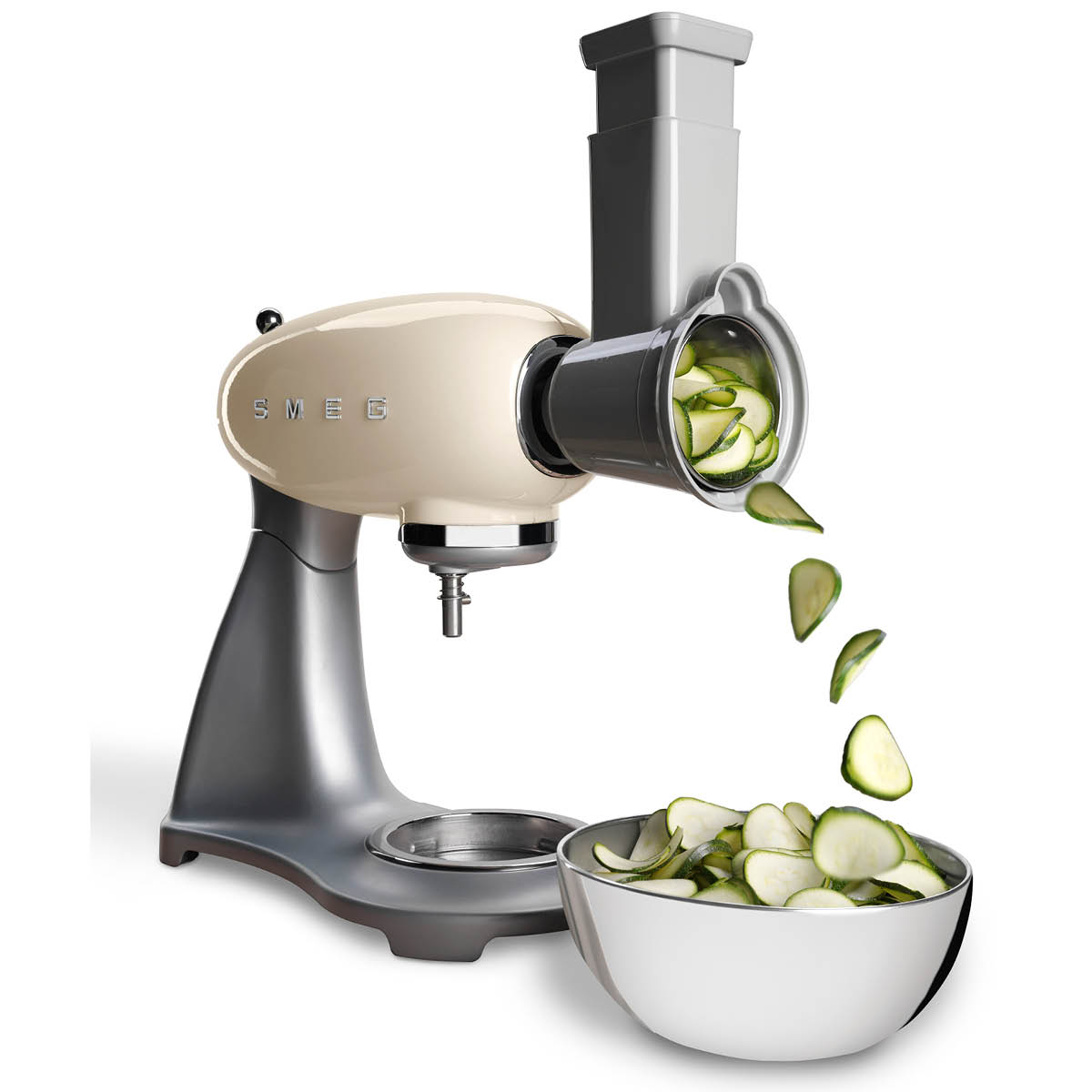 Smeg Kjøkkenmaskin SMF02 4,8L original krem