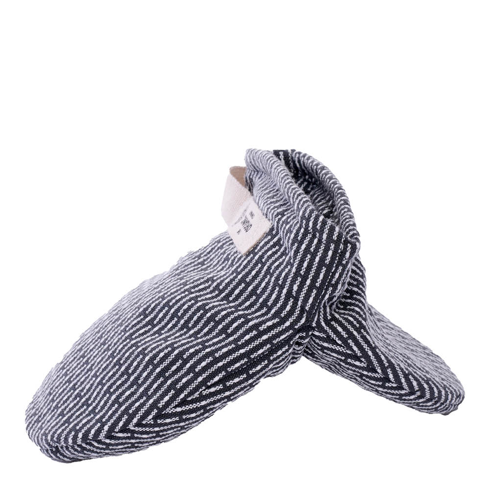 The Organic Company Grytlappar 14x14 cm 2-pack evening grey