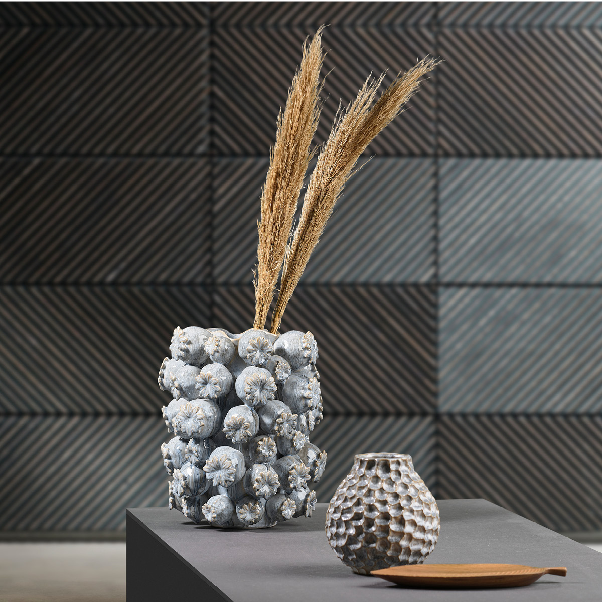 Villa Collection Elha Vas 32 cm Ballad Blue