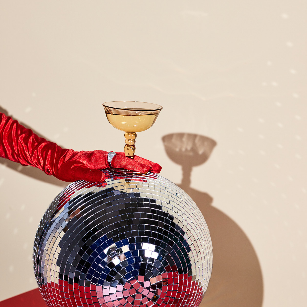 ByOn Opacity Italialainen samppanjalasi 15 cl 2 kpl Persikka