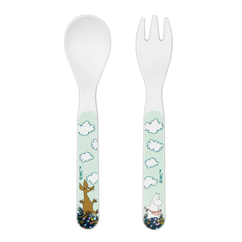 Muumi Lasten aterimet 2 osaa Vihreä