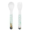 Mumin barnbestick 2 delar Äng grön