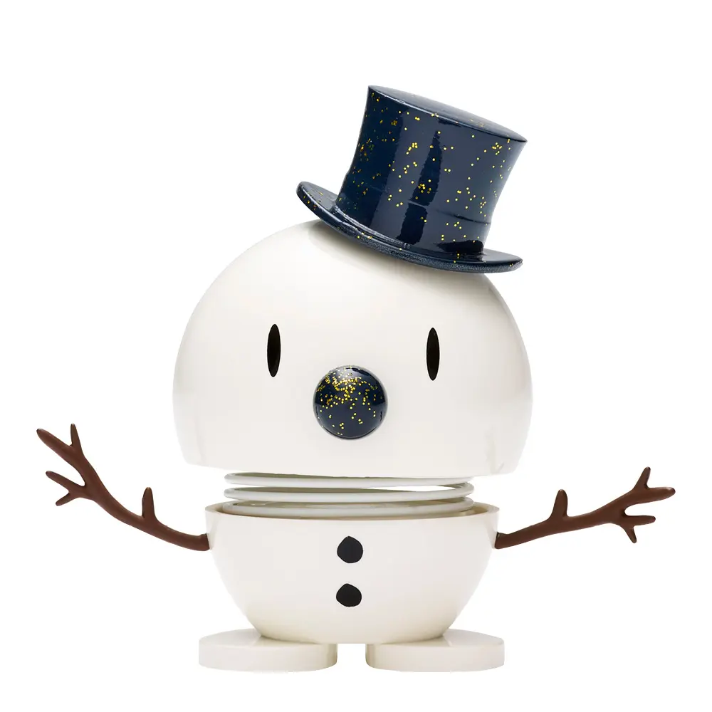 Snowman Hahmo S Valkoinen/Sininen