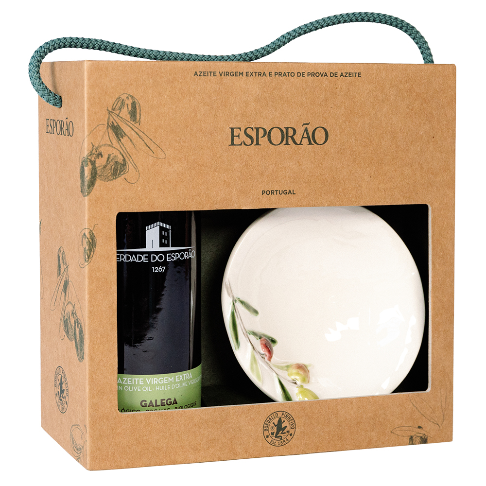 ESPORÃO Gåvoset olivolja 500 ml och skål