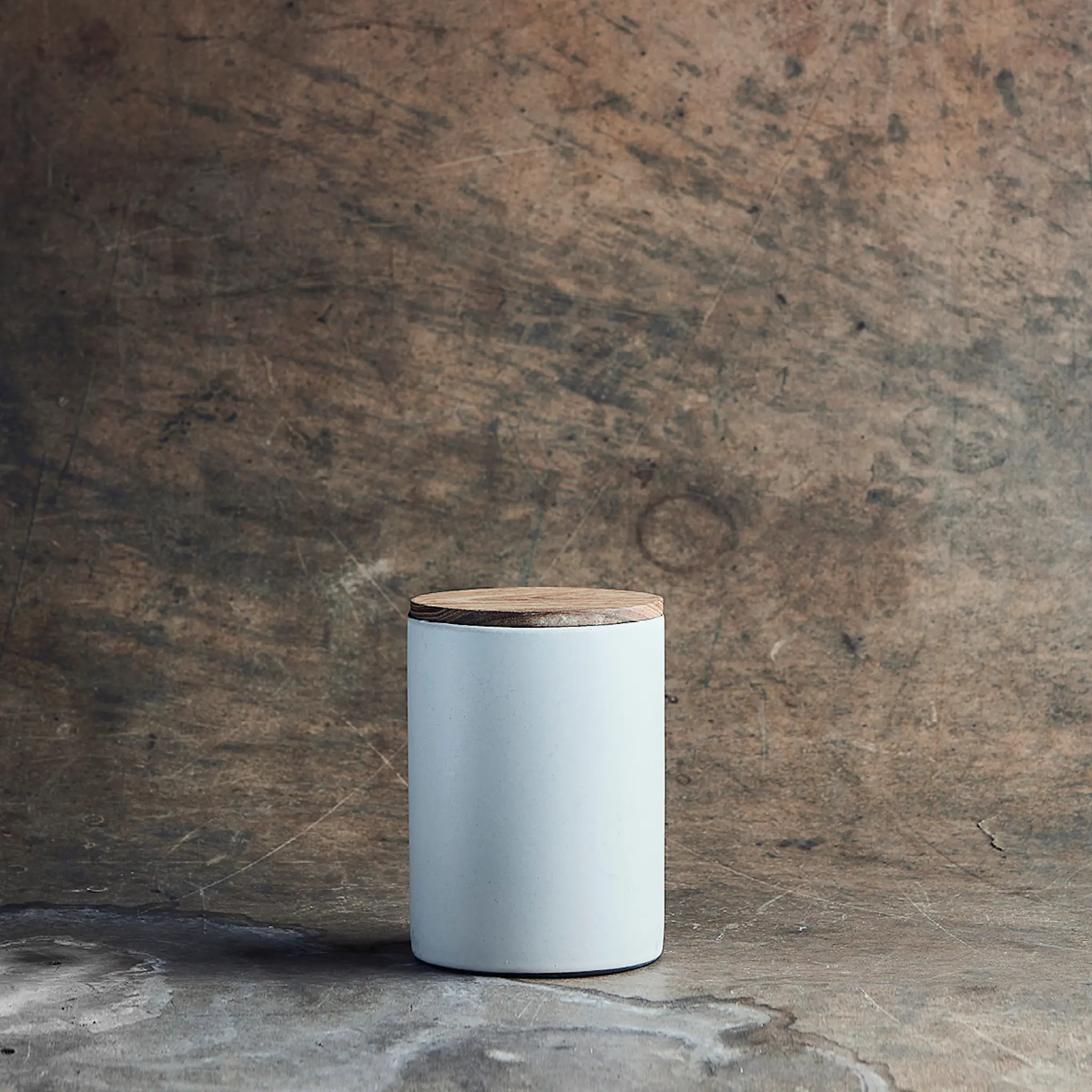 Aida Raw Säilytin kannella 15x10 cm Arctic White