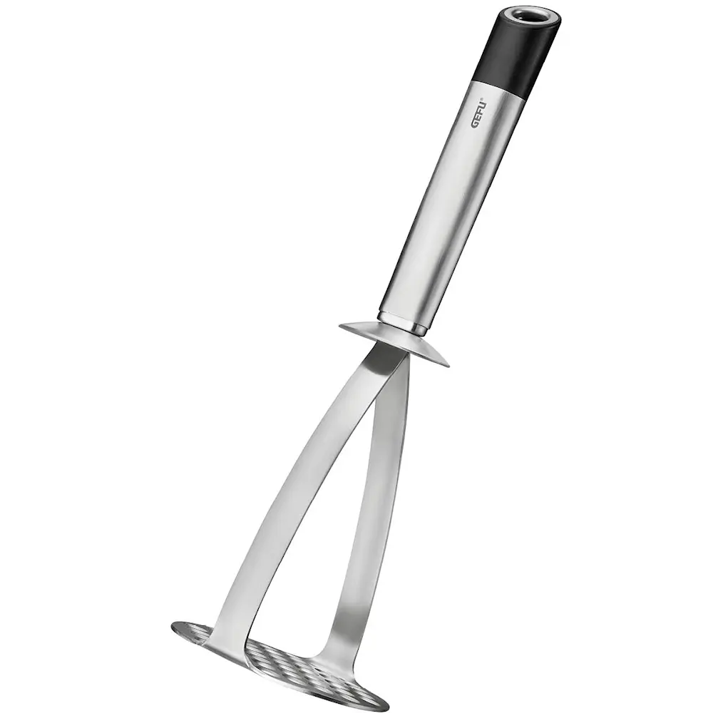 Primeline potetmoser 28,8 cm stål/svart