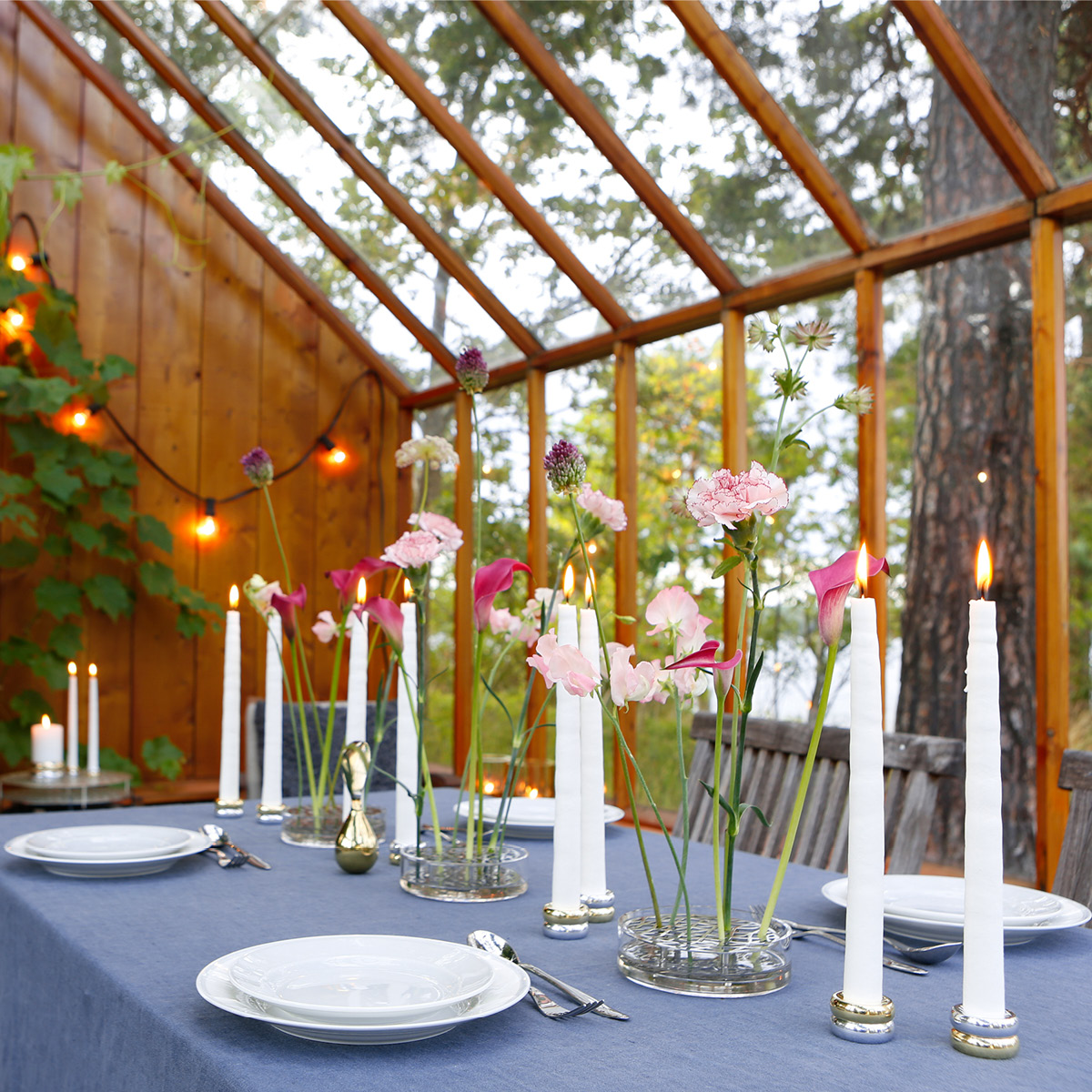 Klong Marriage duo lysestake 2 stk flerfarget flerfarget