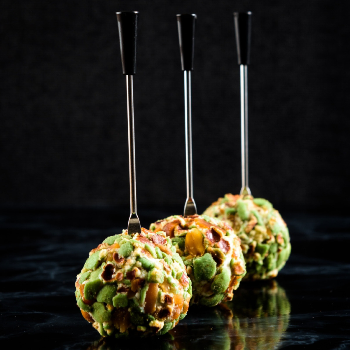 Laguiole Style de Vie Tapasgaffel 12-pack svart