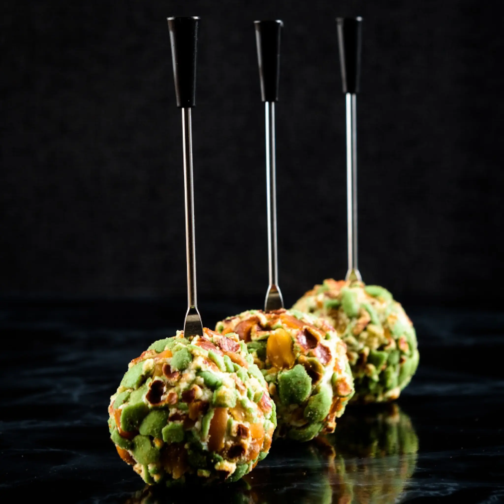 Laguiole Style de Vie Laguiole Tapashaarukka 12 kpl Musta