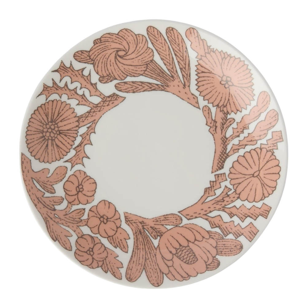 Gustafsberg Juni tallerken uten fane 18 cm rosa