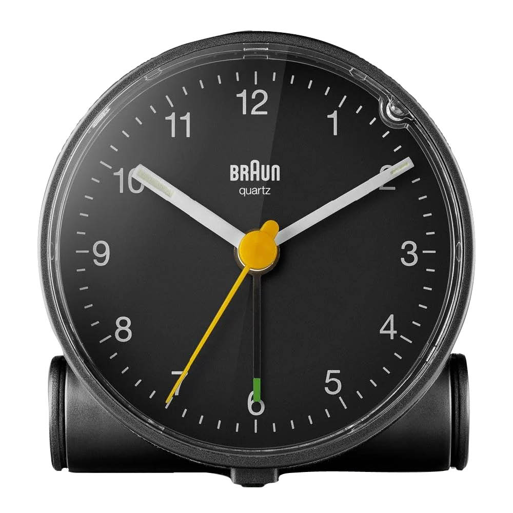 Braun - Herätyskello 6,9 cm Musta
