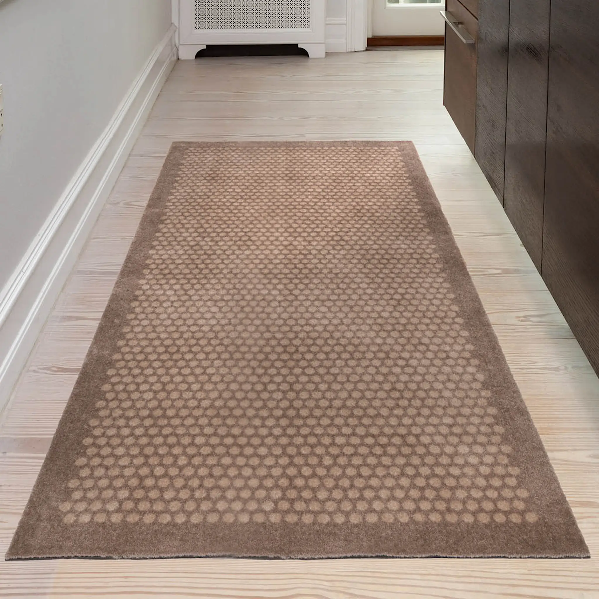Tica Copenhagen Dot golvmatta 200x90 cm sand/beige