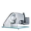 Vivo Skärmaskin med Glasbotten Slät + Tandad Klinga