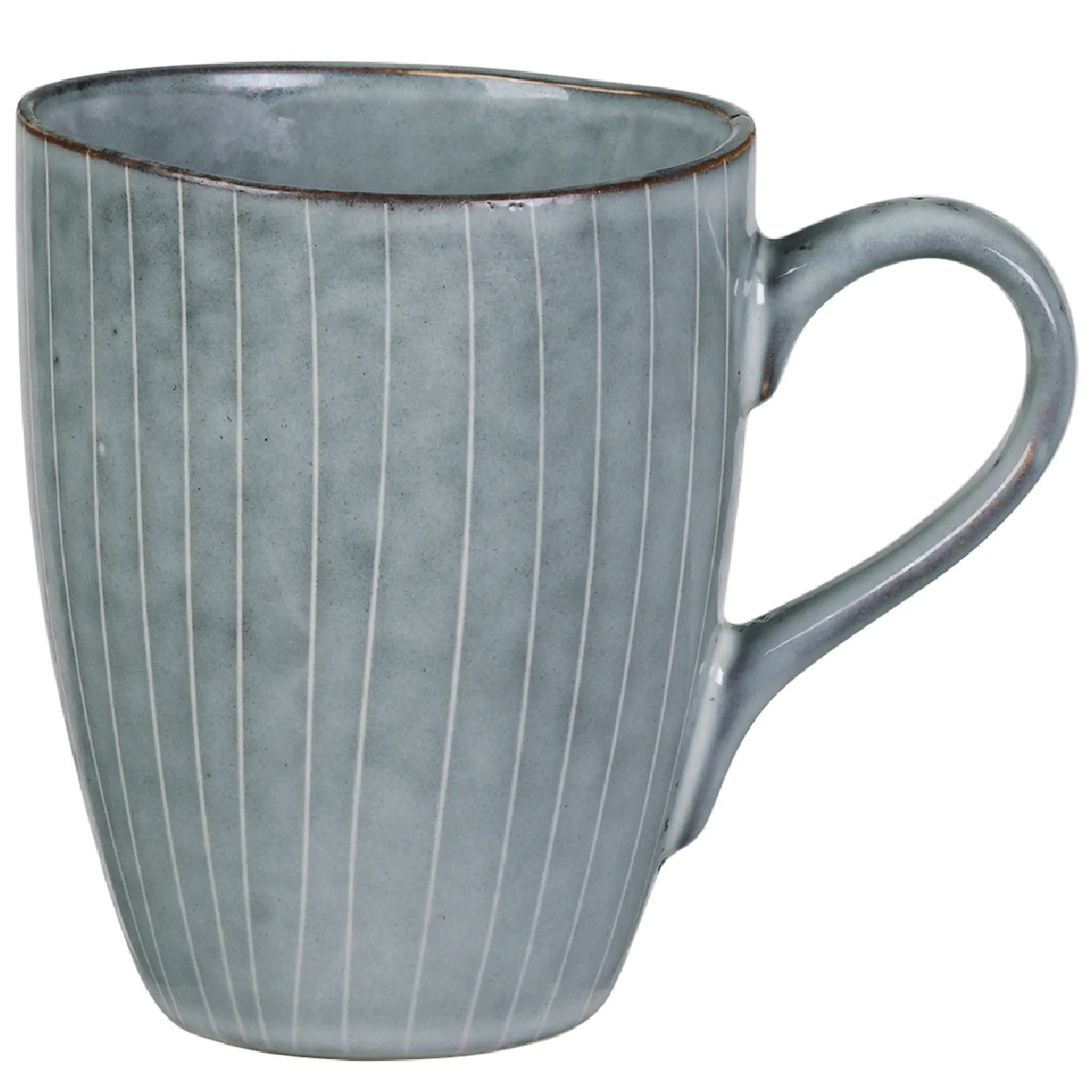 Broste Copenhagen Nordic Sea Mugg med öra 25 cl Blå