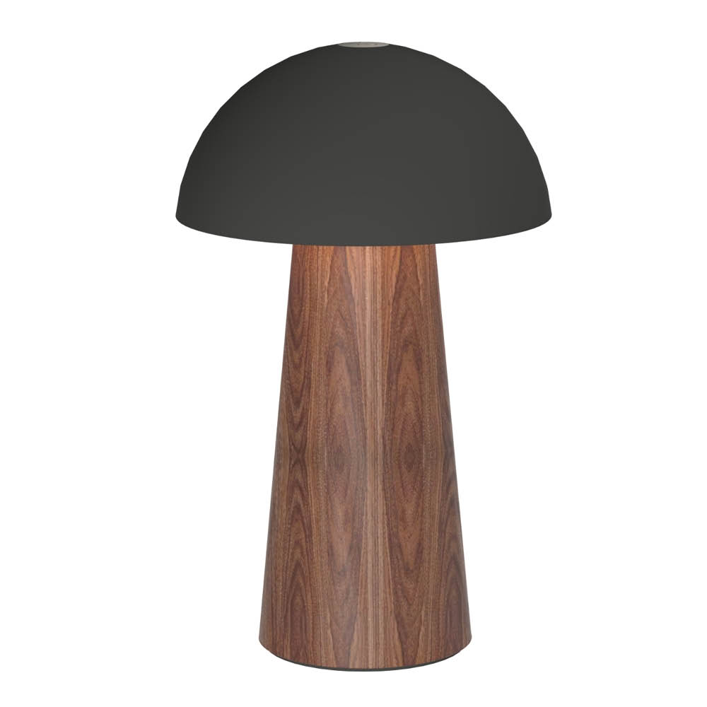 Kreafunk - Bello kannettava LED-pöytälamppu 12x19,6 cm musta