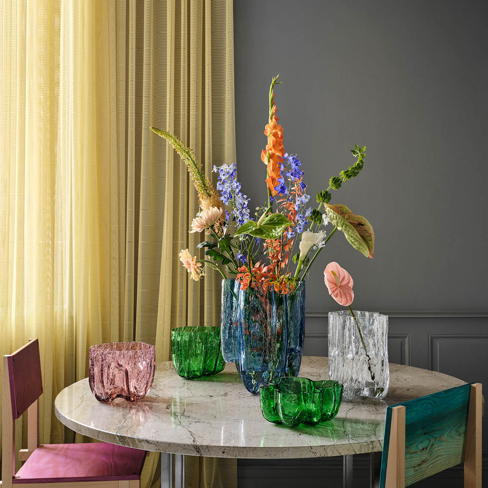 Kosta Boda Crackle Vas 28 cm