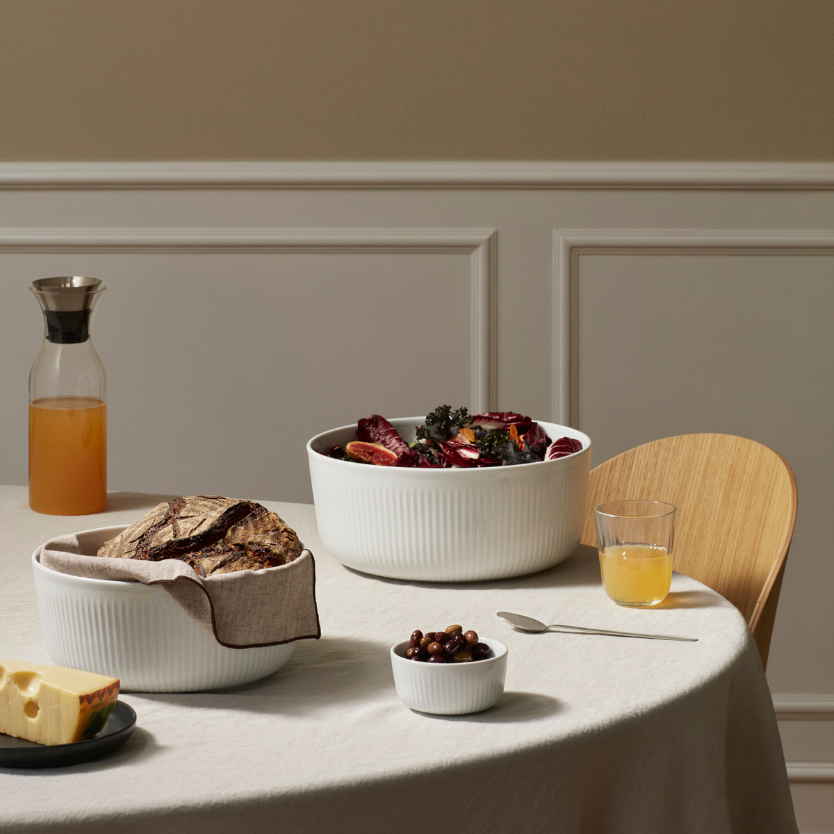 Eva Trio Legio Nova Skål 0.25 L Vit