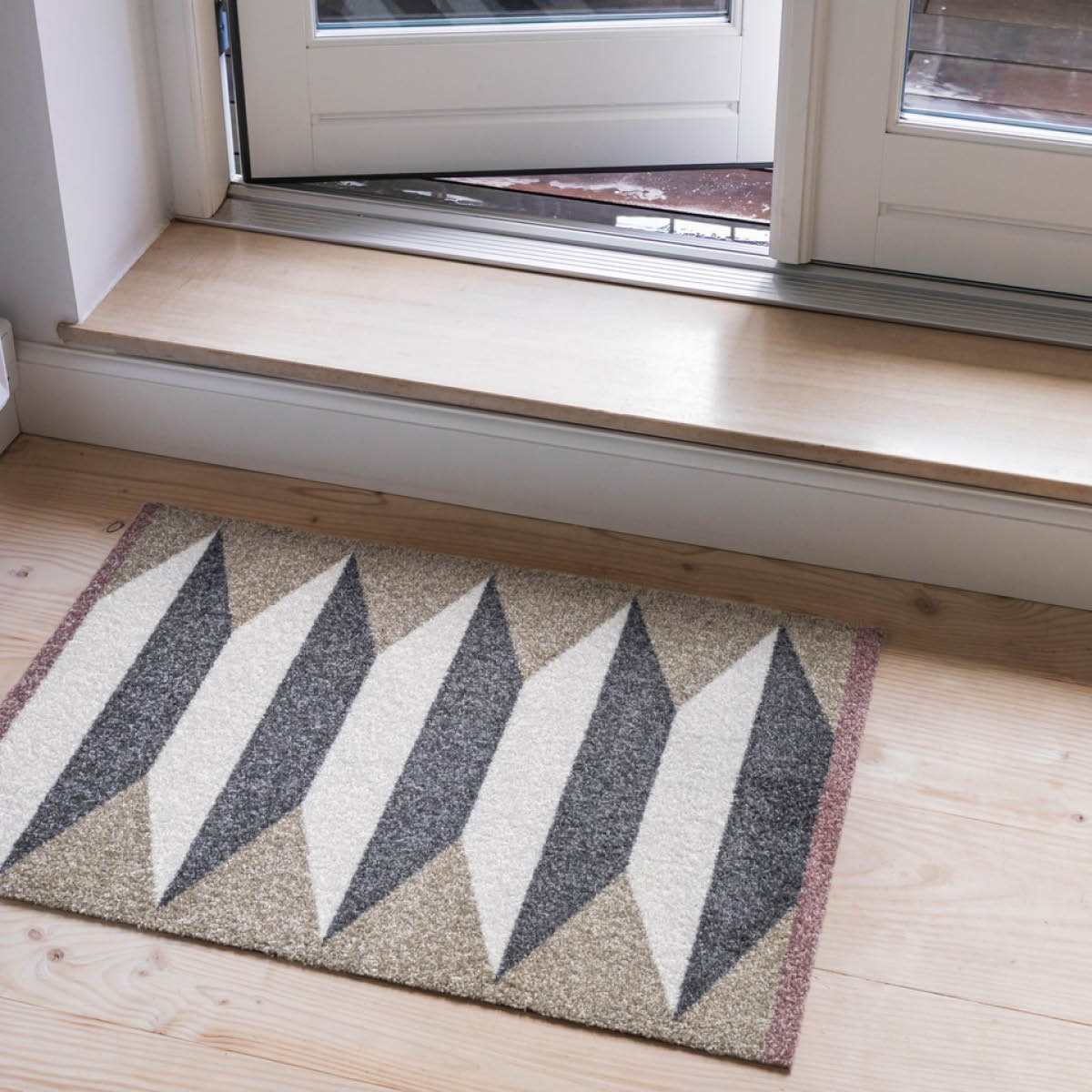 Mette Ditmer Accordion dörrmatta 55x80 cm sand